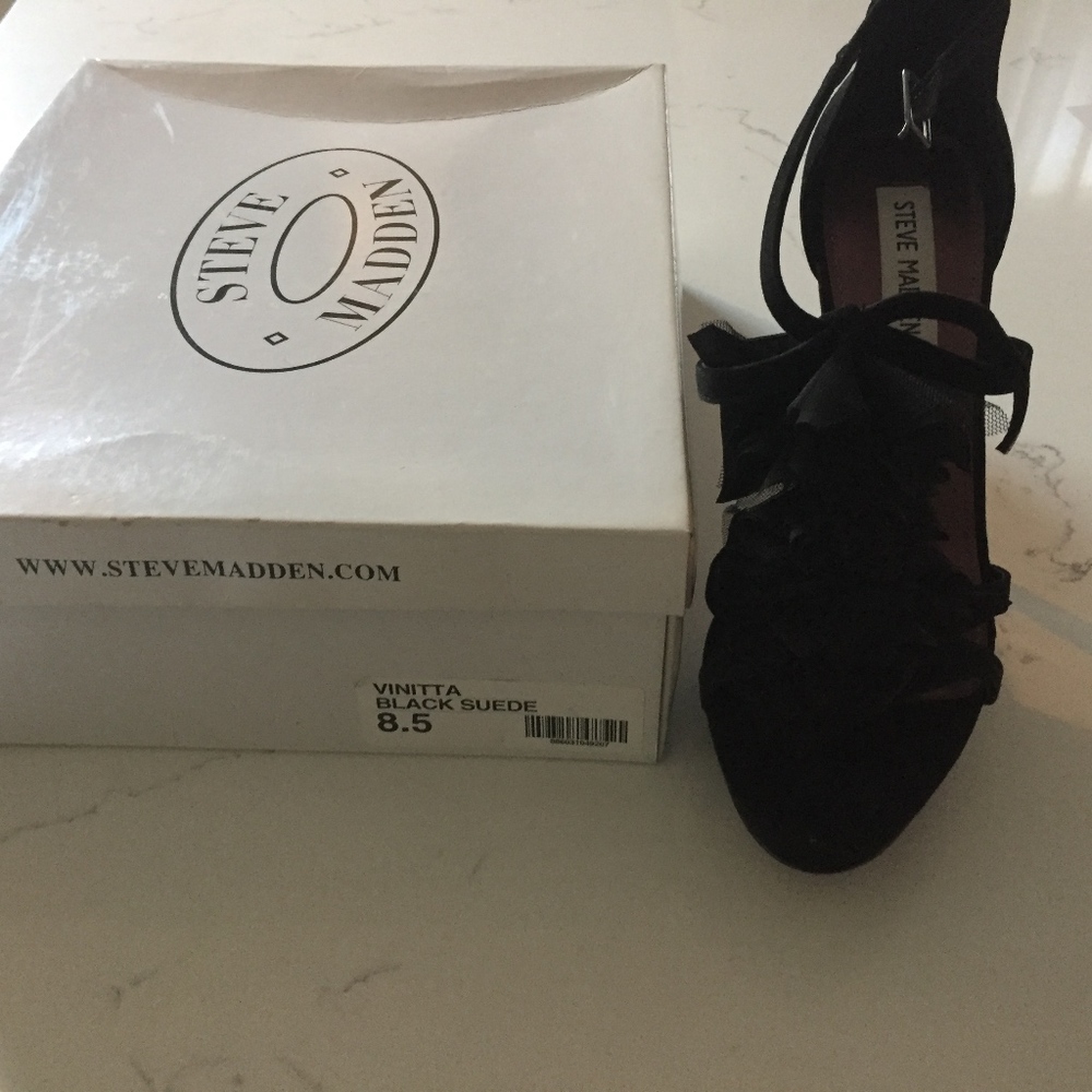 Black Steve Madden Heels
